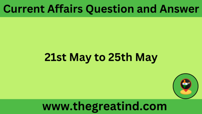 current affairs question and answer may